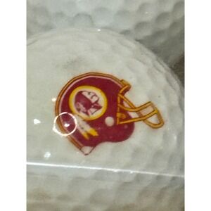 Vintage Wilson NFL Washington Redskins Team Logo Golf Balls 6 Pack New Old Stock